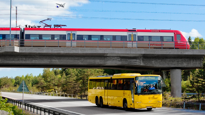 Kollektivtrafik I Region Uppsala