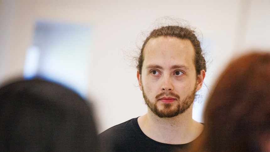 Porträtt på Vincent Jonsson
