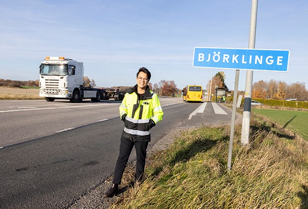 David Rylander, infrastrukturplanerare Trafik och samhälle.