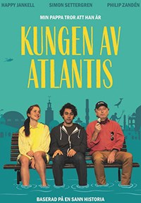 Omslag till månadens bok i februari 2020. Titel: Kungen av Atlantis.