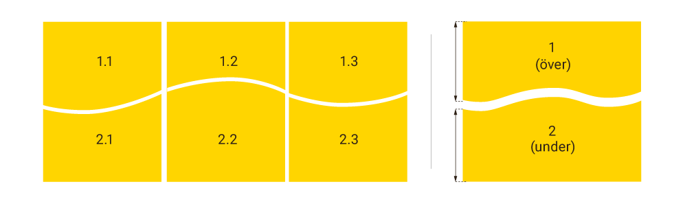 Varianter på dekorelement plattor