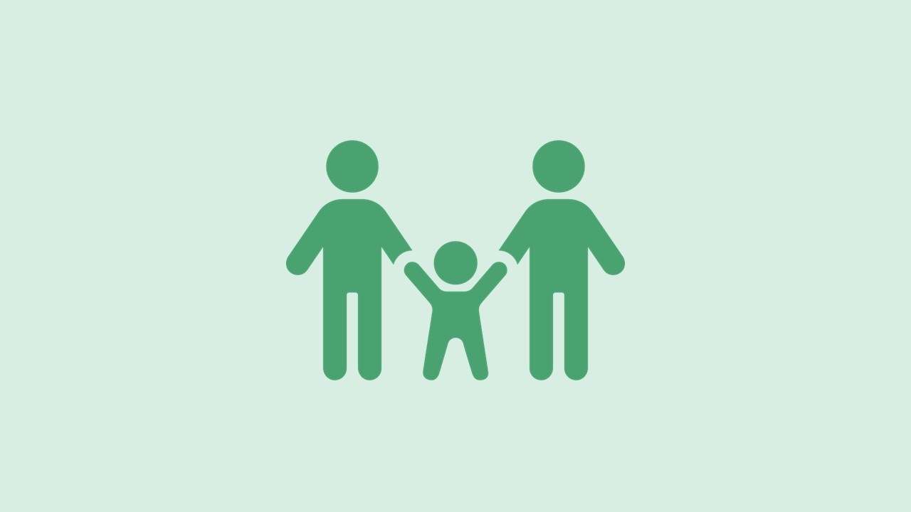 Föräldrar och barn.