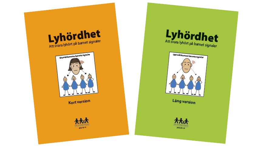 Framsidor av materialet lyhördhet