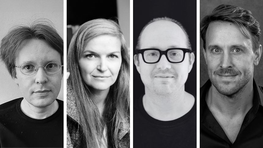 Antagna mentorer, Lena Kohut, Pontus Eklund, Manne Hed&eacute;n och Dag Thelander